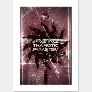 Hyperstitious Thanotic Parasitism Posters and Art